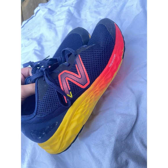 New Balance Shoes - New Balance Fresh Foam Arishi v4 Navy Pink Yellow Running Shoes GPARIKB4 Women 5